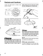 Preview for 50 page of Yamaha 2008 WaveRunner FX Cruiser High Output Owner'S/Operator'S Manual