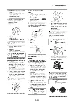 Preview for 124 page of Yamaha 2010 WR450FZ Owner'S Service Manual