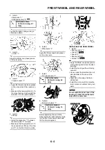 Preview for 172 page of Yamaha 2010 WR450FZ Owner'S Service Manual