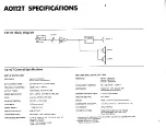 Preview for 7 page of Yamaha A0112T Owner'S Manual