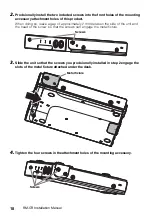 Preview for 18 page of Yamaha ADECIA RM-CR Installation Manual