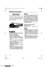 Preview for 72 page of Yamaha AR190 Owner'S/Operator'S Manual