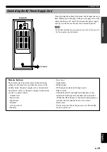 Preview for 21 page of Yamaha AV-S77 Owner'S Manual