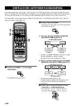 Preview for 106 page of Yamaha AV-S77 Owner'S Manual