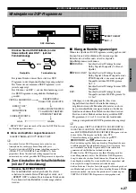 Preview for 113 page of Yamaha AV-S77 Owner'S Manual