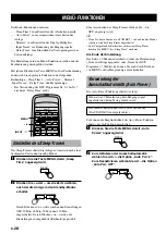 Preview for 114 page of Yamaha AV-S77 Owner'S Manual