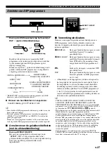 Preview for 281 page of Yamaha AV-S77 Owner'S Manual