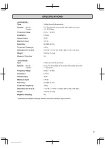 Preview for 8 page of Yamaha AW190 - NS Speaker - 35 Watt Owner'S Manual