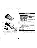 Preview for 116 page of Yamaha BANSHEE Owner'S Manual