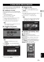 Preview for 27 page of Yamaha BD-A1000 Owner'S Manual