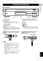 Preview for 7 page of Yamaha BD-A1010 Owner'S Manual