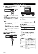 Preview for 20 page of Yamaha BD-S1065 Owner'S Manual