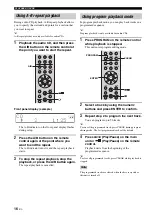 Preview for 18 page of Yamaha CD-N301 Owner'S Manual