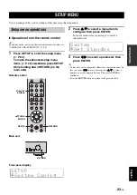 Preview for 25 page of Yamaha CD-N301 Owner'S Manual