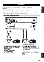 Preview for 83 page of Yamaha CD-N301 Owner'S Manual