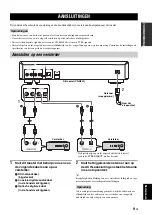 Preview for 227 page of Yamaha CD-N301 Owner'S Manual