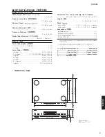 Preview for 9 page of Yamaha CD-S700 Service Manual