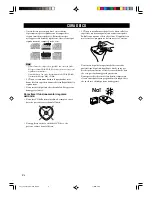 Preview for 104 page of Yamaha CDC-697 Owner'S Manual