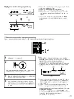 Preview for 21 page of Yamaha CDC-755 Owner'S Manual