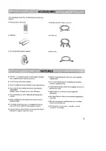 Preview for 3 page of Yamaha CDV-1200K Owner'S Manual