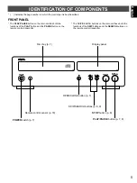 Preview for 5 page of Yamaha CDX-10 Owner'S Manual