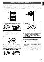 Preview for 23 page of Yamaha CDX-396 Owner'S Manual