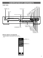 Preview for 5 page of Yamaha CDX-470 Owner'S Manual