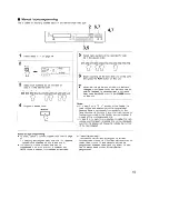 Preview for 15 page of Yamaha CDX-750 User Manual