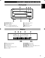 Preview for 20 page of Yamaha CDX-E200 Owner'S Manual