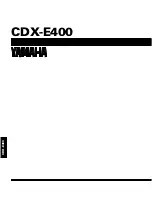 Preview for 35 page of Yamaha CDX-E400 Service Manual