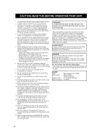 Preview for 4 page of Yamaha CINEMASTATION DVR-C300 Owner'S Manual