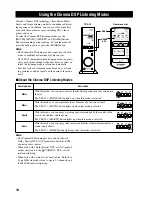 Preview for 16 page of Yamaha CinemaStation TSS-15 Owner'S Manual