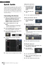 Preview for 40 page of Yamaha CL3 Owner'S Manual