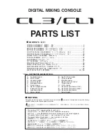 Preview for 194 page of Yamaha CL3 Service Manual