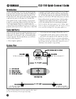 Preview for 2 page of Yamaha Classic CLS-150 Quick Connect Manual