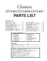 Preview for 85 page of Yamaha Clavinova CLP-340 Service Manual