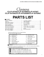 Preview for 34 page of Yamaha Clavinova CLP-970 Service Manual