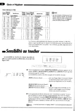 Preview for 17 page of Yamaha Clavinova CVP-25 (French) Mode D'Emploi