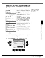 Preview for 121 page of Yamaha Clavinova CVP-307 Owner'S Manual