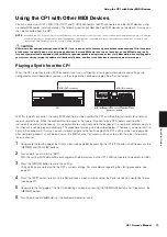 Preview for 35 page of Yamaha CP1 Owner'S Manual