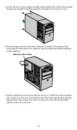 Preview for 17 page of Yamaha CRW2100EZ Quick Start Manual