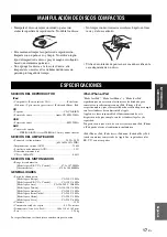 Preview for 109 page of Yamaha CRX-332 Owner'S Manual