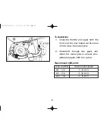 Preview for 34 page of Yamaha CRYPTON T105E Owner'S Manual