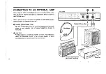 Preview for 6 page of Yamaha CS01 Owner'S Manual