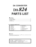 Preview for 33 page of Yamaha DA824 Service Manual