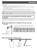 Preview for 4 page of Yamaha DBR Series Owner'S Manual