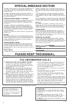 Preview for 2 page of Yamaha DD-20 Owner'S Manual