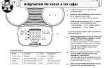 Preview for 5 page of Yamaha DD-3 (Spanish) Manual Del Instrucción