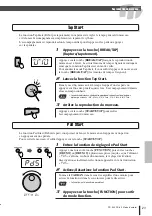 Preview for 23 page of Yamaha DD-65 (French) Mode D'Emploi