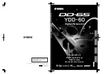 Preview for 64 page of Yamaha DD-65 (French) Mode D'Emploi